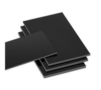 YUZGUHEY Tablero Laminado de plástico fenólico, Hoja Tablero Resina laminada fenólica baquelita Negra 200 x 300 mm for Accesorios eléctricos y electrónicos(25mm)