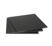 YUZGUHEY Tablero Laminado de Tablero plástico fenólico, Hoja Resina laminada fenólica baquelita Negra 250 x mm for Accesorios eléctricos y electrónicos(12mm)
