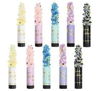 YUZHEDM 10 cañones de confeti, 5 colores, fácil y seguro de