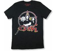 YuZhong Eyed Peas Band Shot All Over Front Print Mens T Shirts Black S