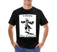 YuZhong I Have The Power! T-Shirt T Shirt T-Shirts Men's Clothing Black 3XL