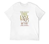 YuZhong The Band Last Waltz Concert Poster Men T-Shirt Top White S