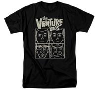 YuZhong The Venture Bros Venture Men's Regular Fit Tshirt Black 3XL