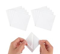 YUZNA 10 piezas Parches Autoadhesivos Impermeables de TPU, Kit de Reparación para Liner de Piscina, Sofás, Piscinas Hinchables, Luftmatratzen, Schlauchboote y Schwimmreifen (Transparente)
