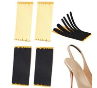 YUZNA 24 piezas Almohadillas antideslizantes para el talón, taloneras silicona plantillas antideslizantes,almohadillas adhesivas para el talón, almohadillas para zapatos para detener el deslizamiento