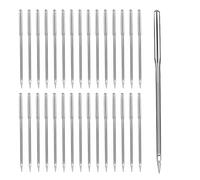 YUZNA Agujas universales para máquinas de coser domésticas, 30 piezas, para máquina de coser, accesorios para máquina de coser accesorios para máquinas de coser (Tamaño 100/16)