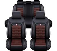 YUZQYCZO Funda para Asiento de Coche, para Opel Insignia 2013-2017 Juego Completo de 5 Asientos, extraíble y Lavable, Resistente a la Suciedad y al Polvo,Black+Brown