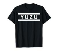 YUZU Hevon Yuzu Nombre Romanización Nombre personalizado con texto latino escrito Camiseta