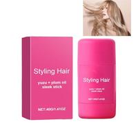 Yuzu + Plum Oil Hair Styling Stick elegante, stick per capelli in cera vegana, stick per cera per capelli, non grasso (1Pcs)