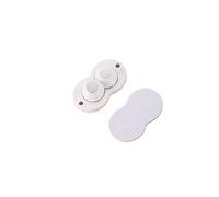 YVAAASIYC 4 Uds Ruedas Autoadhesivas Rueda giratoria Pasta de rotación 360 Grados giratorias polea Adhesiva Kit Rodillo móvil(BS2)