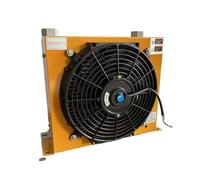 YVAAASIYC Enfriador de Aire hidráulico AH1012T-CA, radiador de Aceite refrigerado por Aire, CC 12 V/24 V/220 V/380 V, 100 L/min, Enfriador de Tanque de Combustible, 1400 RPM.(DC 12V)
