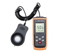 YVAAASIYC Fotómetro Digital portátil con Pantalla LCD, luminómetro for fotografía, máx., mín., 0-200000 Lux, fotómetro, comprobador de iluminancia, luxómetro