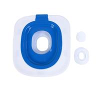 YVAAASIYC Kit de Entrenamiento for el baño Gatos, Desmontable, antigrietas, Muy Adaptable, fácil Mantener, Asiento for Reutilizable for Mascotas for Tienda(Blue)