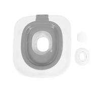 YVAAASIYC Kit de Entrenamiento for el baño Gatos, Desmontable, antigrietas, Muy Adaptable, fácil Mantener, Asiento for Reutilizable for Mascotas for Tienda(Gray)