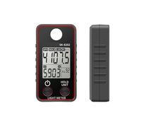 YVAAASIYC Luxómetro Digital Luxómetro FC Luxómetro Medidor de iluminancia Probador 0,5-300.000 Lux Iluminómetro Fotómetro Luxómetro(SK-8203(UV))