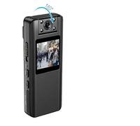 YVAAASIYC Minicámara Digital A22 1080P con visión Nocturna infrarroja y Pantalla LED. Ideal for el hogar la Oficina(with 64GB TF Card)