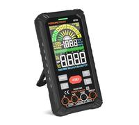 YVAAASIYC Multímetro Digital Inteligente Recargable MT03, Verdadero Valor eficaz, 9999 Cuentas, 1000 V, 10 A, CC, CA, Voltaje y Corriente, Pantalla LCD a Color.