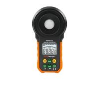 YVAAASIYC Probador de Brillo LED Colorido, medidor de luz, luxómetro Digital portátil de 200000 Lux, comprobador Ambiental