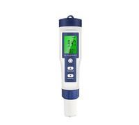 YVAAASIYC Probador Profesional de Calidad del Agua 5 en 1, medidor de TDS/PH/EC/Temp/Salinidad, analizador de Agua for Piscinas, Agua Potable y acuarios.(with Backlight)