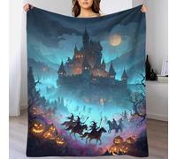 YVASPQRTW Estampado 3D Temático De Visión Creativa Arte Moderno Abstracto Manta De Franela, Alma Humana Geométrica Manta Suave para Sofá Cama Adultos, 40x50inch(100x130cm)