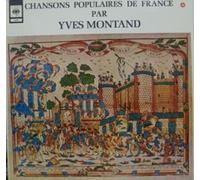 Yves Montand - Chansons Populaires De France LP (Vinyl Album) French Cbs 1968