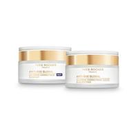 Yves Rocher ANTI-ÂGE GLOBAL Set Antiedad Día y Noche - Crema Facial Día 50ml + Crema Noche 50ml - Achillea Dorada Patentada - Antiarrugas, Regenera y Reafirma