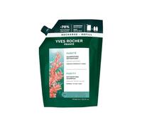 Yves Rocher Champú Detox para cabello normal a graso - Limpieza 48h - Con macroalgas ecológicas - Sin sulfatos ni siliconas - Refill 600 ml