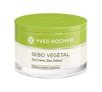 Yves Rocher - Crema facial Sebo Végétal (50 ml):otorga un tono mate e hidrata la piel.