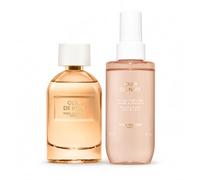Yves Rocher Cuir de Nuit Set Perfume Mujer - Eau de Parfum 100ml + Bruma Corporal 150ml - Fragancia Ámbar Vainilla con Cacao y Café
