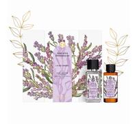 Yves Rocher ESSENCES BOTANIQUES - Set Relajante para Mujer: Eau de Parfum & Aceite Corporal 50ml - Dúo Aromático con Notas de Lavanda, Cedro y Madera de Sándalo Amyris - Idea de Regalo Día de la madre