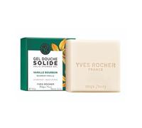 Yves Rocher Gel de Ducha Sólido Vainilla Bourbon - Limpieza Suave y Sensorial - 92% Natural, Vegano - Sin Plástico - 100g