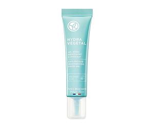 Yves Rocher HYDRA VÉGÉTAL - Cuidado de los ojos vigorizante - Crema de gel para mayor hidratación - Contra las ojeras y la hinchazón - 15 ml