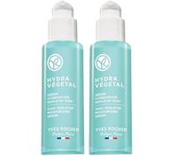 Yves Rocher HYDRA VEGETAL Sérum Hidratación con Agua Celular Edulis - Non-stop 100H - Todo Tipo de Pieles - 30ml (Paquete de 2)