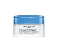 Yves Rocher Hydra Water Plump Crema Facial Hidratante Gel Cream 50ml | Hidratación y frescor inmediato - Piel normal a mixta - Con Ácido Hialurónico y Edulis - Textura fresca y ligera