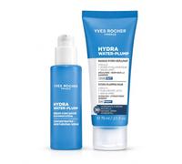 Yves Rocher Hydra Water Plump Set Hidratación - Sérum Ácido Hialurónico 30ml + Mascarilla Facial 75ml - Edulis & Bi-Hialurón - Efecto Rellenador