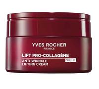 Yves Rocher LIFT Pro-COLLAGÈNE Crema de Noche - Crema facial reafirmante antiarrugas - Innovadora fórmula con colágeno y ácido hialurónico - Suaviza, regenera y reafirma la piel - 50 ml