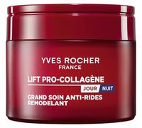 Yves Rocher LiftPro-Collagène Tratamiento AntiArrugas Día y Noche 75ml | Tratamiento Reafirmante Intenso doble uso - Ficoide glacial + Colágeno vegetal + ácido hialurónico - Todo tipo de pieles