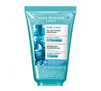 Yves Rocher Pure Algue Gel Limpiador Facial Detox Microalga Bretaña 125 ml | Gel limpiador facial con microalga de Bretaña, elimina impurezas, maquillaje y contaminación, detoxifica sin resecar la piel.
