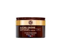 Yves Rocher RICHE CRÈME - Crema de día antiarrugas, antienvejecimiento, antiarrugas, 1 crisol de cristal de 50 ml