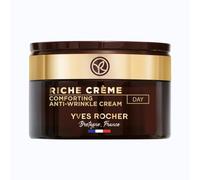 Yves Rocher RICHE CRÈME Crema Facial de Dia Antiarrugas para Mujeres 50ml | Cuidado Diurno Anti Edad con Aceite de 1000 Rosas para una regeneración celular intensa - Textura cremosa y untuosa