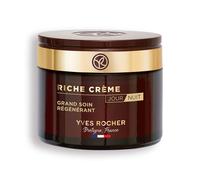 Yves Rocher RICHE CRÈME - Cuidado Intensivo Día & Noche - Crema Facial Anti-Aging con Aceite de 1000 Rosas para una Regeneración Celular Intensa - 75 ml