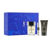 YVES SAINT LAURENT L'Homme 3-Pcs Gift set (Eau de Toilette Spray 3.4 fl oz + Shower Gel 1.7 Fl Oz + Eau de Toilette Spray 0.34 fl oz)