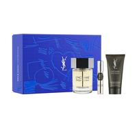 Yves Saint Laurent L'Homme 3-PCS Set de regalo (Eau de Toilette Spray 3.4 Fl Oz Gel de ducha 1.7 FL OZ EAU DE APAGUE DE TOWLETTE 0.34 FL OZ)