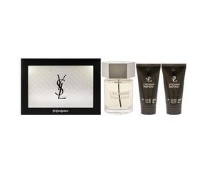 Yves Saint Laurent L'Homme Gift Set 100ml EDT + 2 x 50ml After Shave Balm