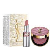 Yves Saint Laurent Make Me Blush Powder 44 & Loveshine lipstick 44 Gift Set