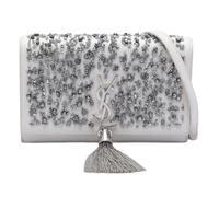 Yves Saint Laurent Vintage- Pre-owned The Kate Wallet on Chain- Pre-owned- Mujer- Blanco- ONE SIZE- Pre-owned The Kate Wallet on Chain