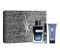 Yves Saint Laurent Y For Men Eau de Parfum Gift Set 2025 (100 ml EDP, 10 ml Spray de viaje y 50 ml de gel de ducha)