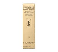 Yves Saint Laurent - YSL Loveshine Candy Glaze Lipstick 15 Showcasing Nude Lápiz labial Lápiz de labios 3.2 g Mujer