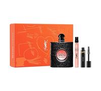 YVES SAINT LAURENT Ysl Opium Black Edp Sp + Mini Mascara Lash Clash + Edp Set para mujeres y hombres, adecuado para una fragancia de larga duración, 90 ml
