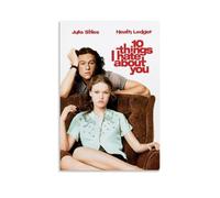 YVFCIRXTT 10 Things I Hate About YouModern Art Printing Retro Style Decor Wall Decor Living Kitchen Coffee Shop Póster impermeable de 30 x 45 cm, estilo sin marco